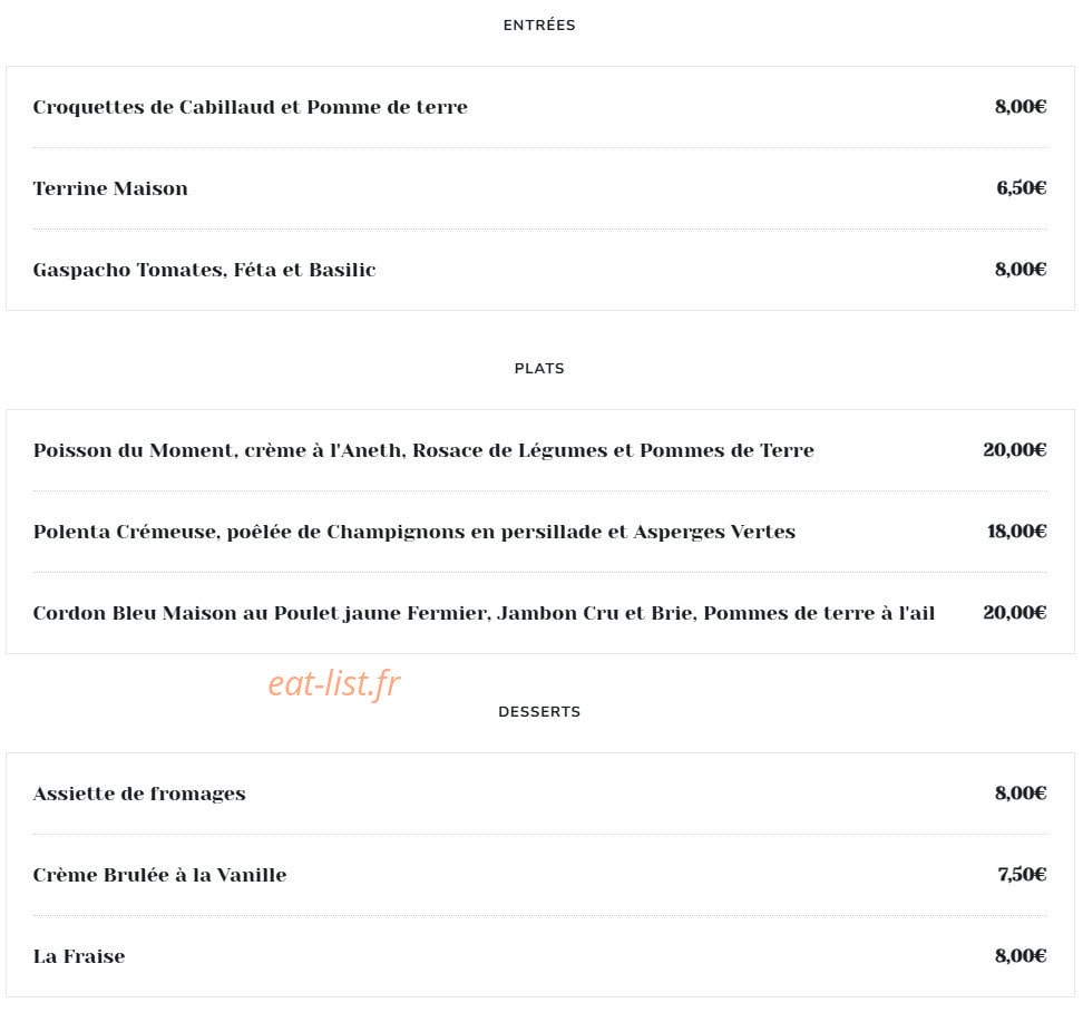 Heureux Hasard — carte page 1