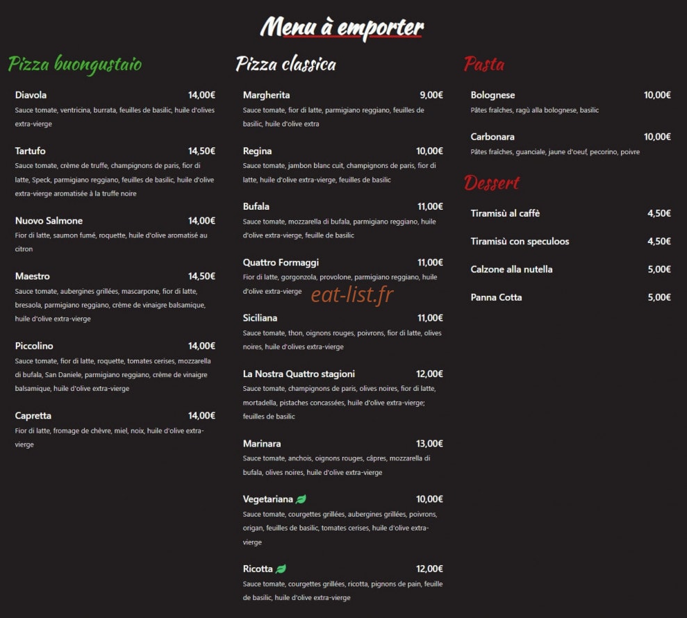 Il Piccolino — carte page 3