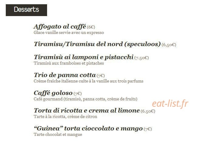 In Bocca Al Lupo — carte page 3
