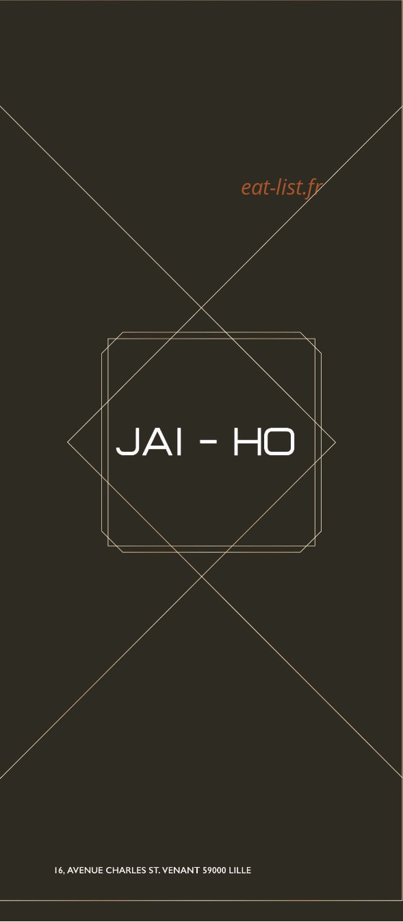 Jai-Ho — carte page 1