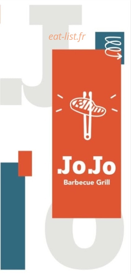 Jojo Grill — carte page 1