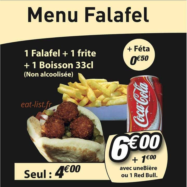 Kebab Celine — carte page 11