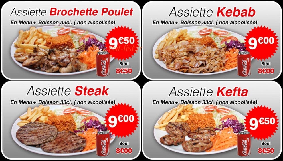 Kebab House — carte page 2