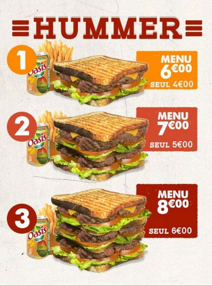 King food familly — carte page 5