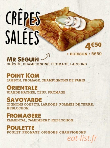 King food familly — carte page 6