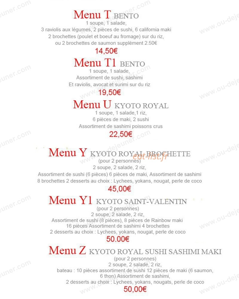 Kyoto — carte page 10