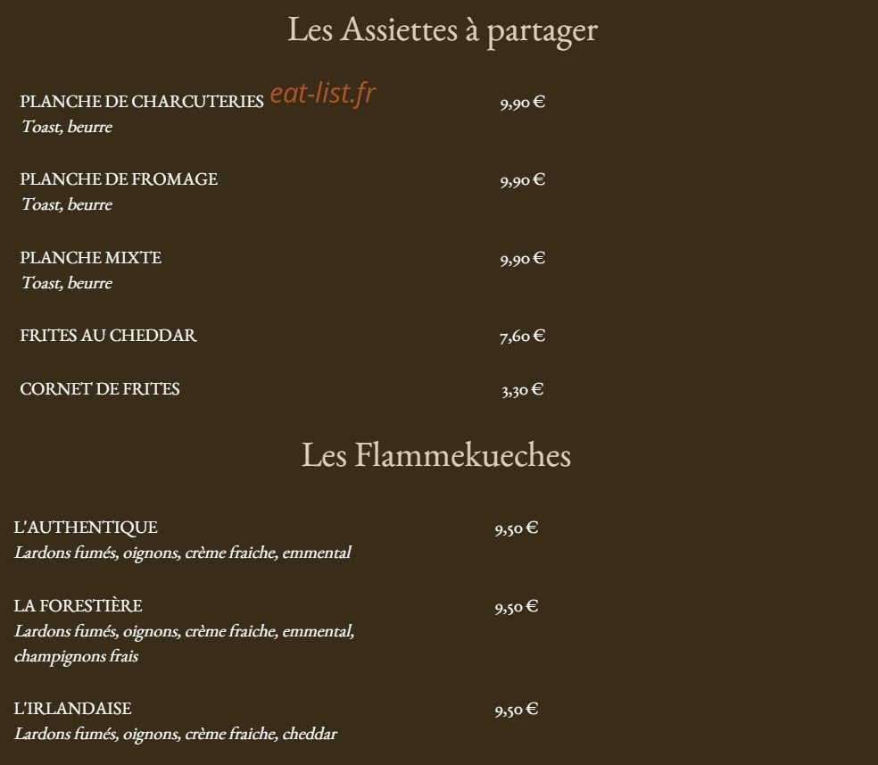 L'Abbaye — carte page 1
