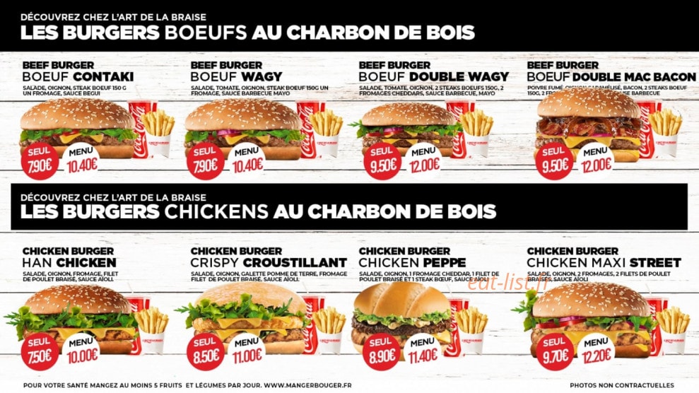 L'art de la Braise — carte page 2