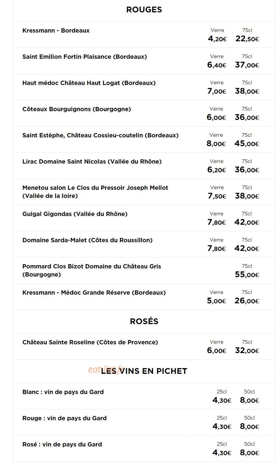L'Avant Scene — carte page 3