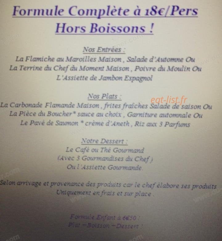 L'Escale — carte page 1
