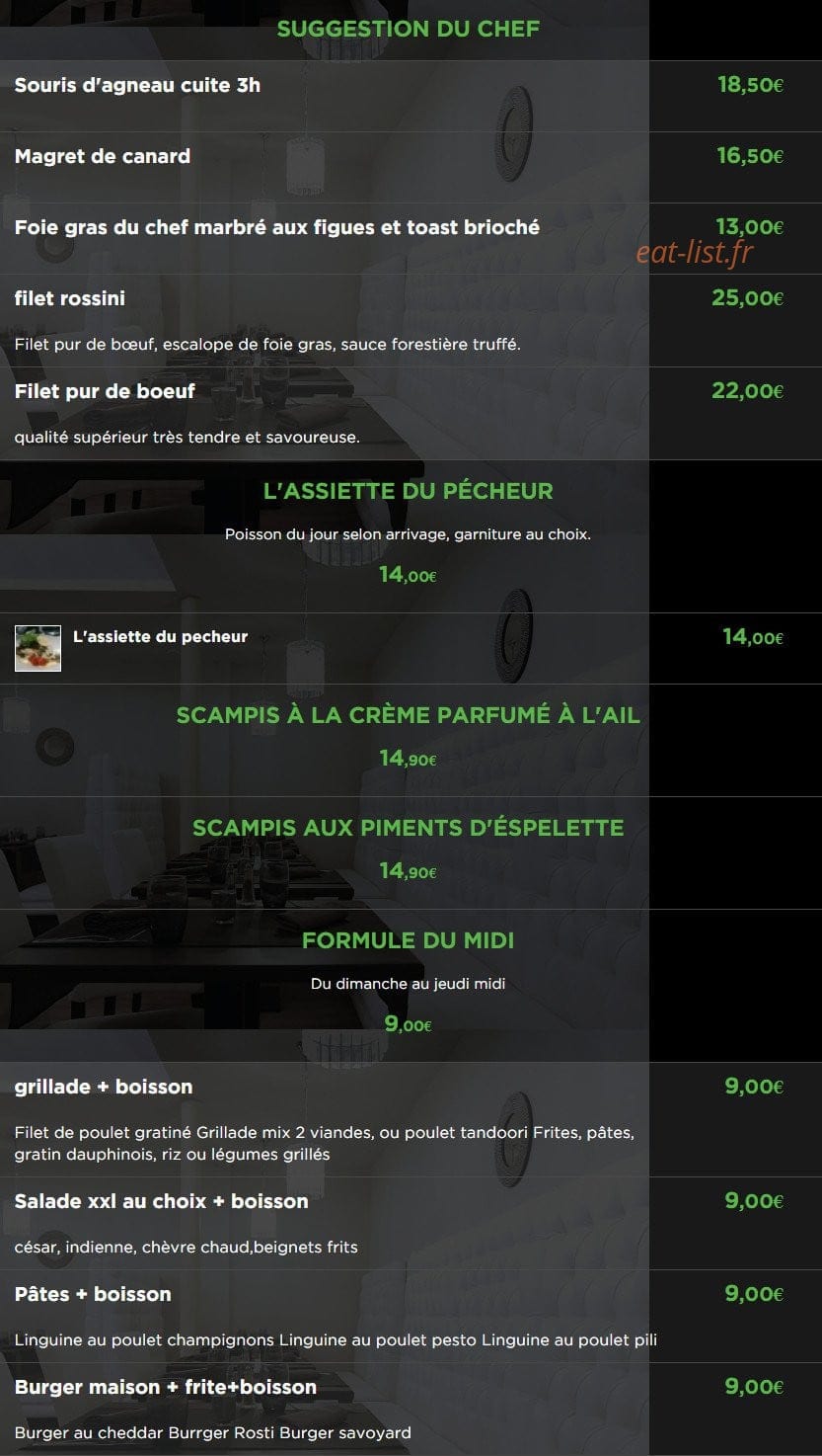L'eveil des sens — carte page 2