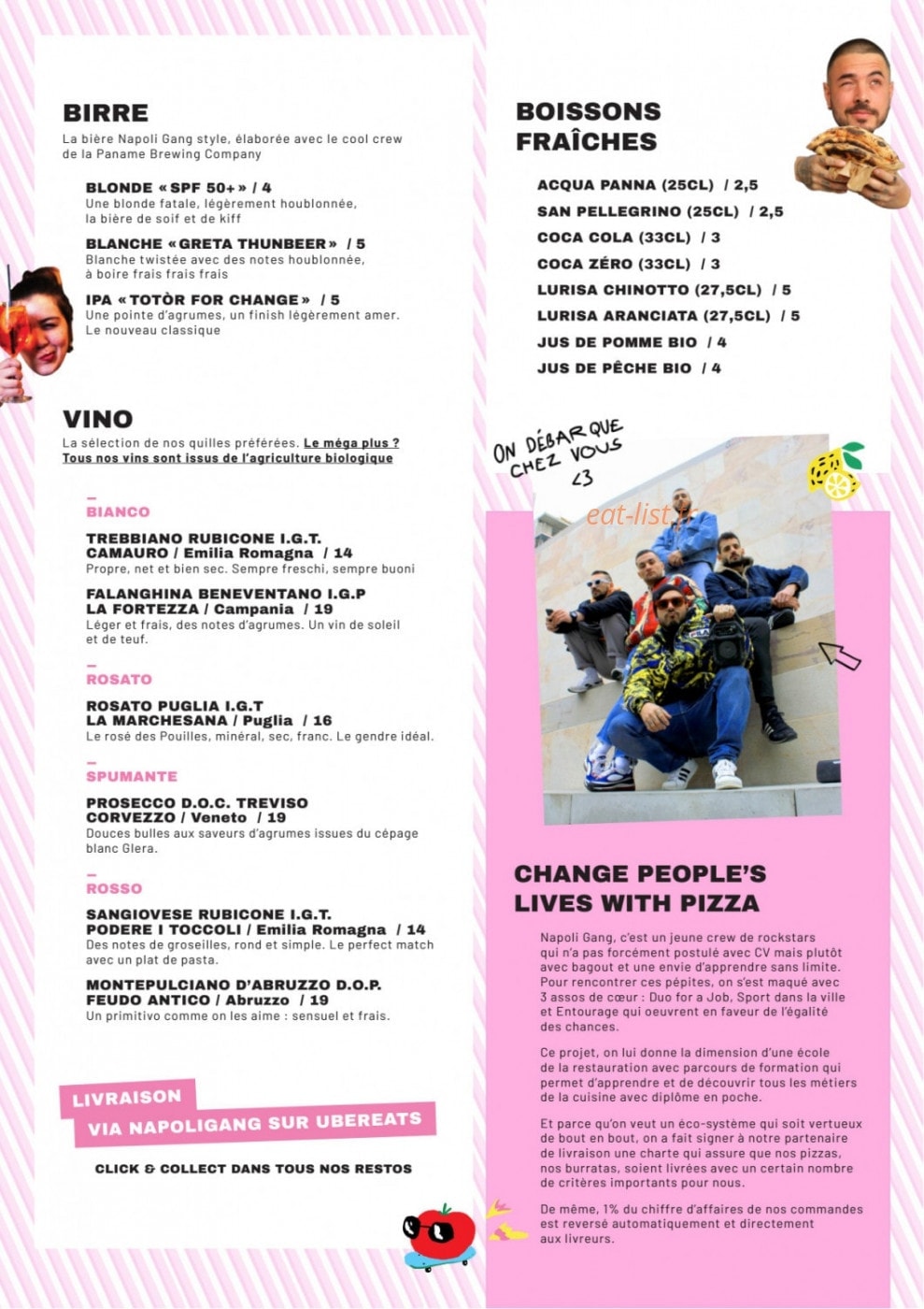 La Bellezza — carte page 2