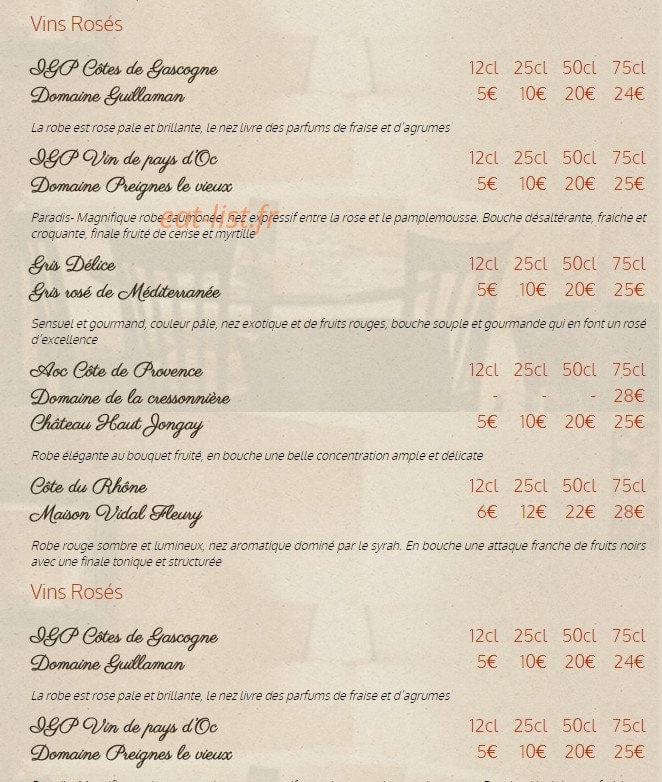 La connivence — carte page 8