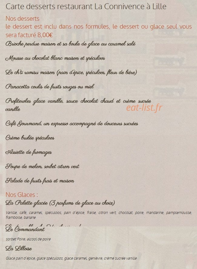 La connivence — carte page 3