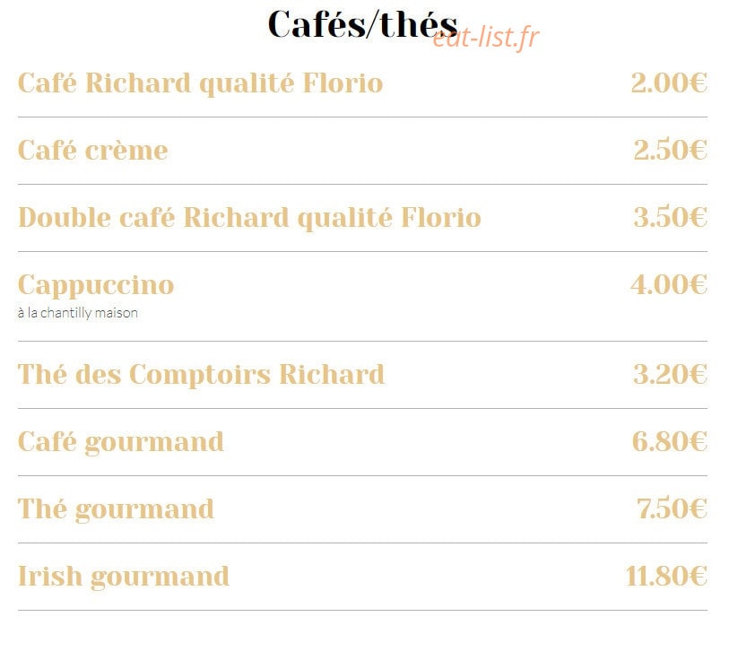 La crêperie du Sébasto — carte page 8