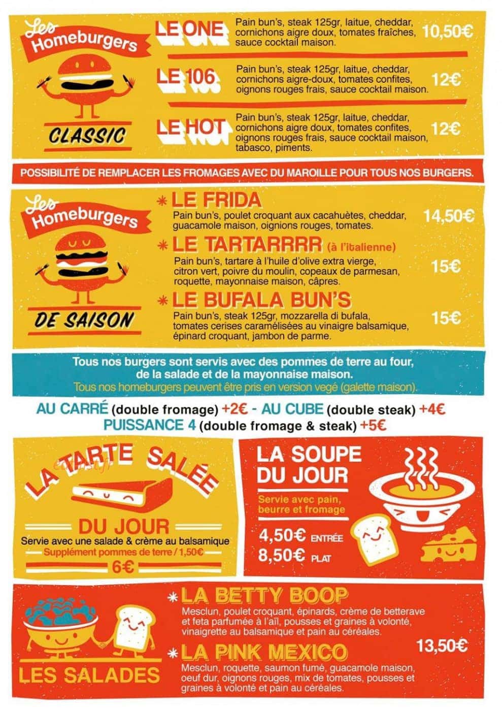 La Dinette — carte page 2
