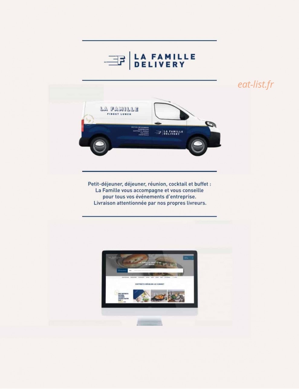 La Famille Finest Lunch — carte page 45