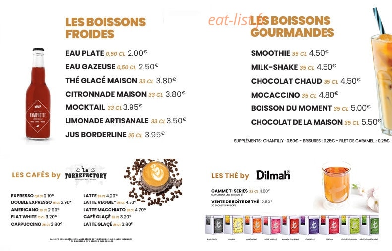 La Maison du Donut — carte page 3