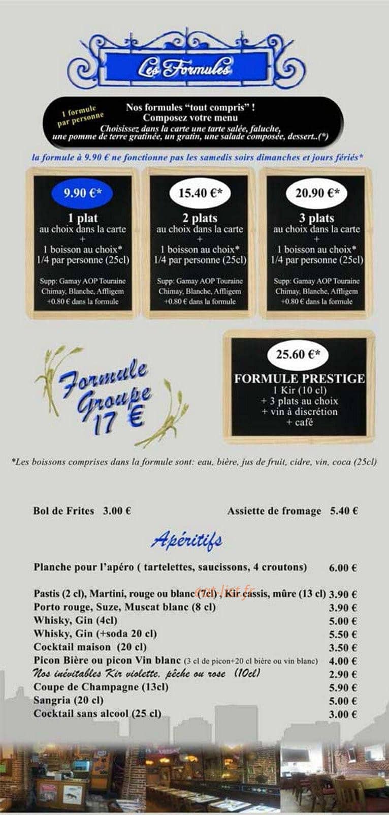 La Pâte Brisée — carte page 2