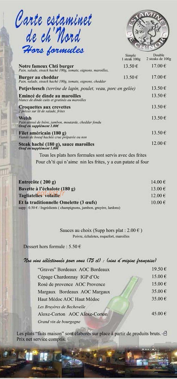 La Pâte Brisée — carte page 4