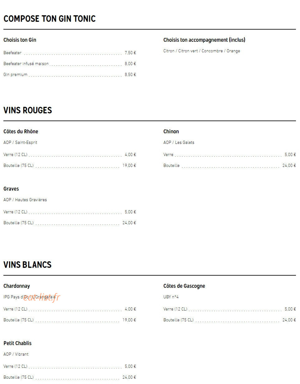 La Pépite — carte page 4