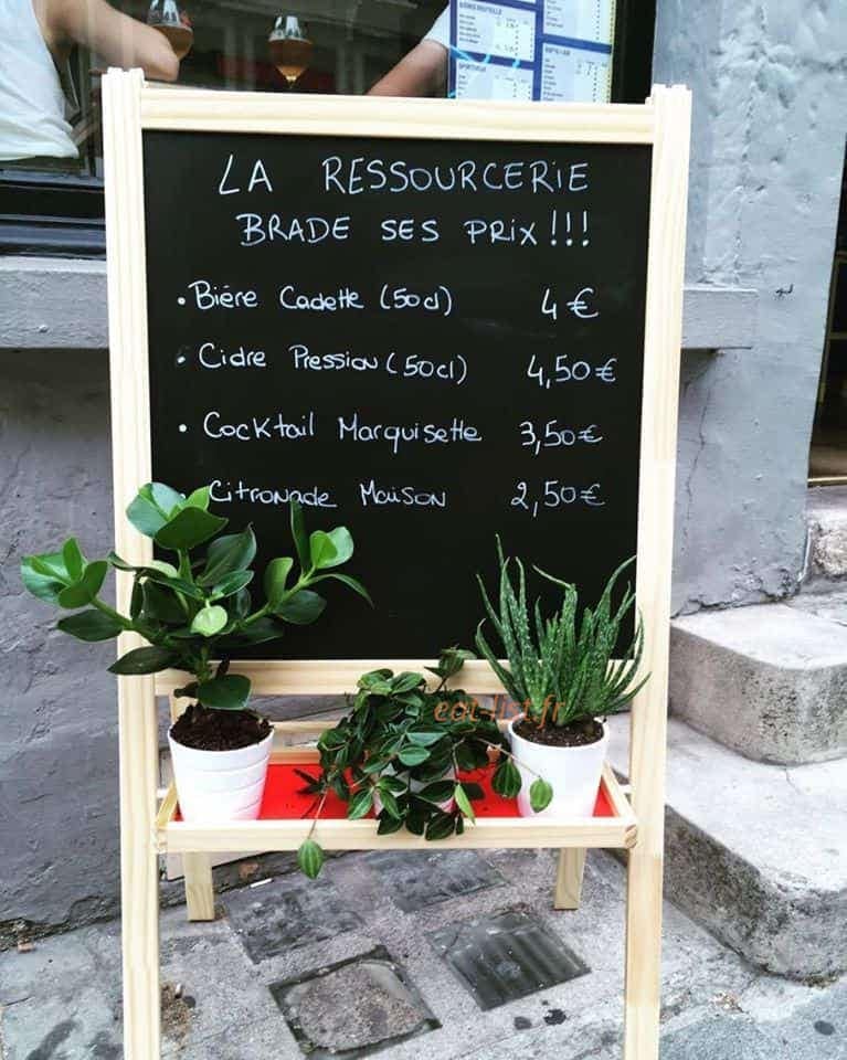 La Ressourcerie — carte page 1