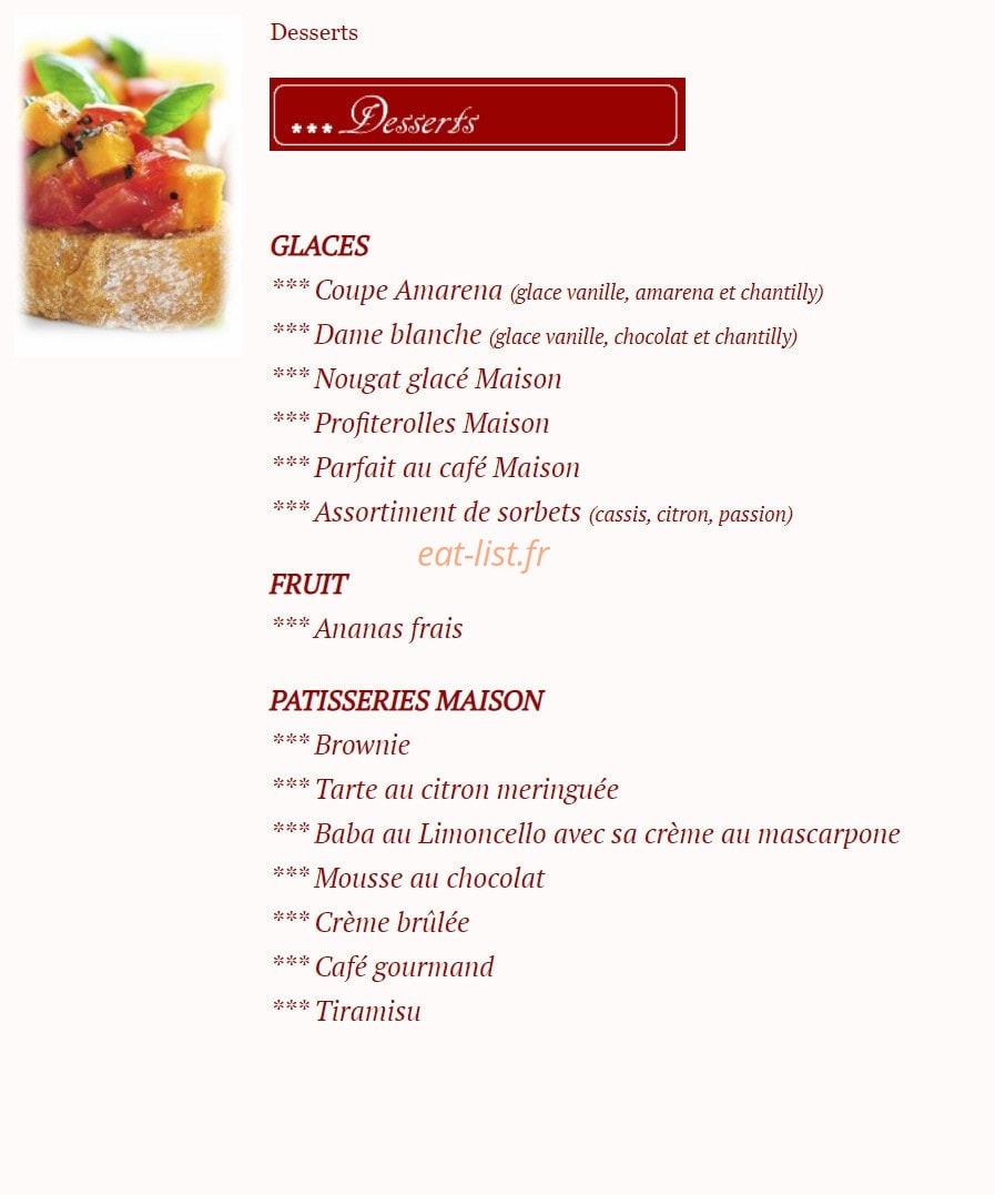 La Tramontana — carte page 7