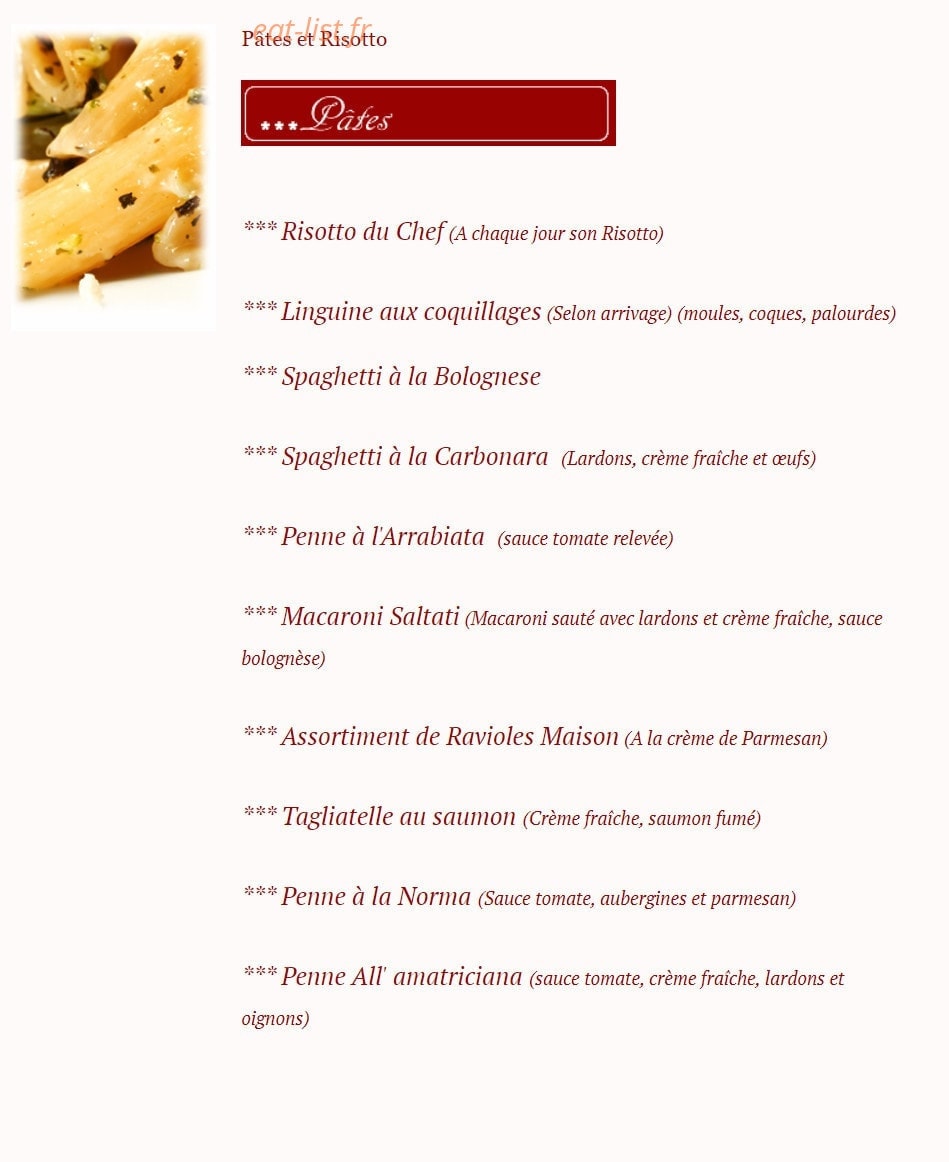 La Tramontana — carte page 3
