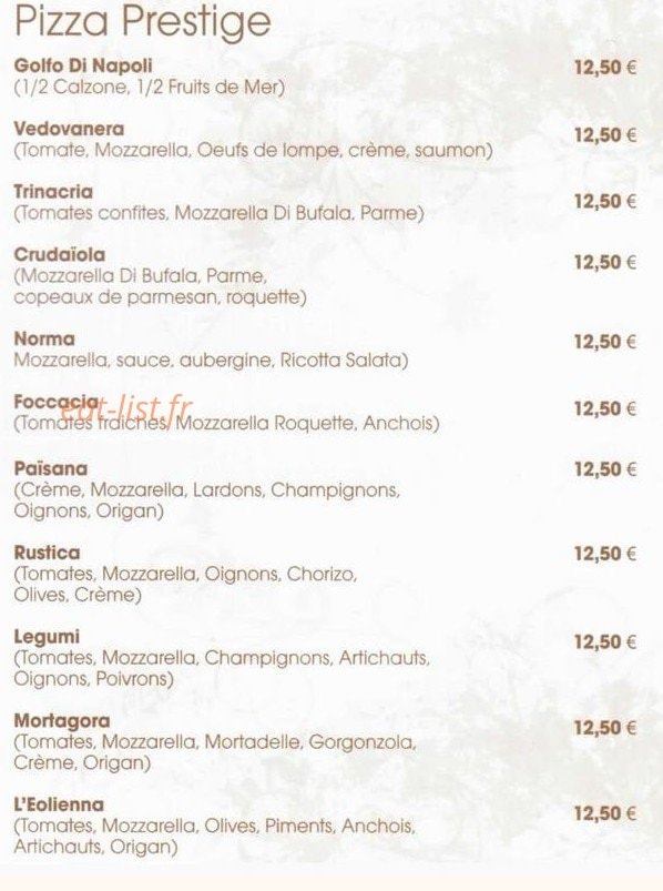 La Trinacria — carte page 5