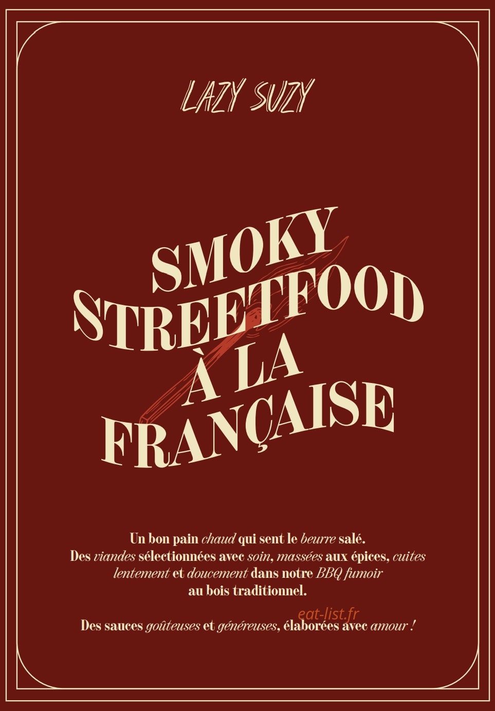 Lazy Suzy — carte page 1