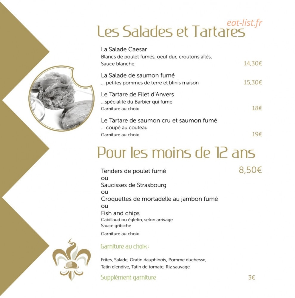 Le Barbier Qui Fume — carte page 12