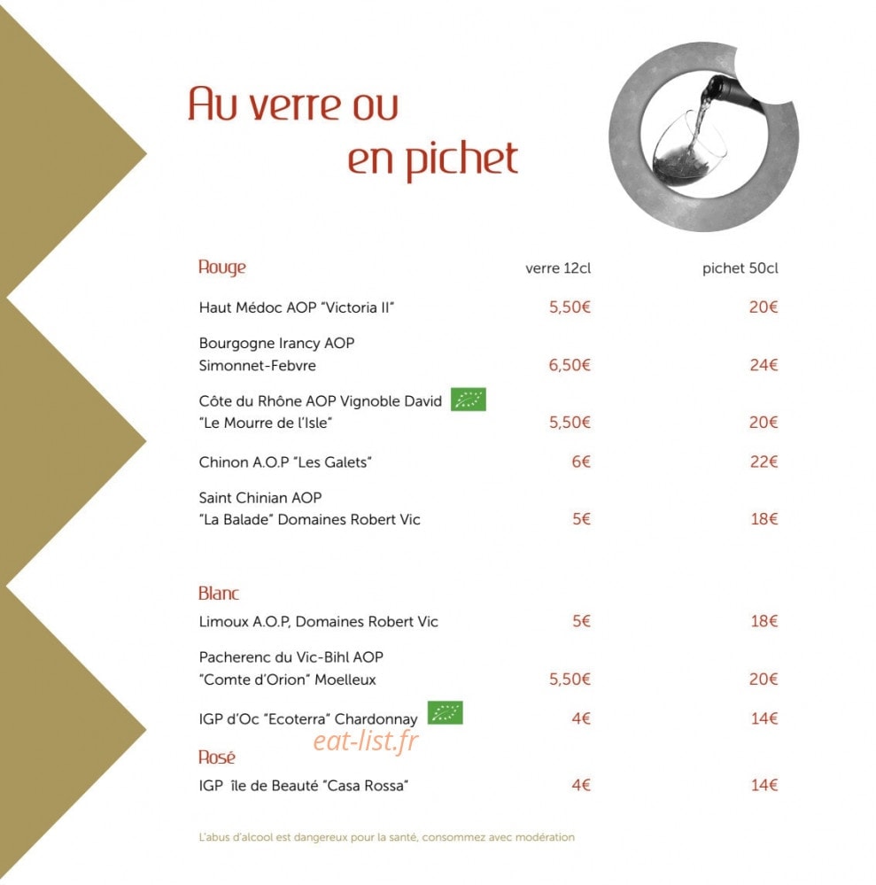 Le Barbier Qui Fume — carte page 16