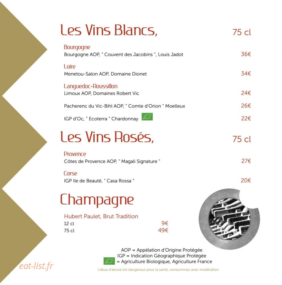 Le Barbier Qui Fume — carte page 15