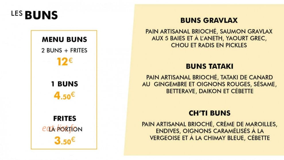 Le Bistrot de St So — carte page 2
