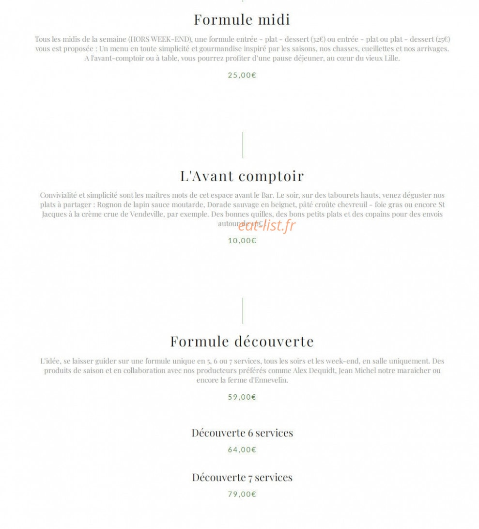 Le Braque — carte page 1