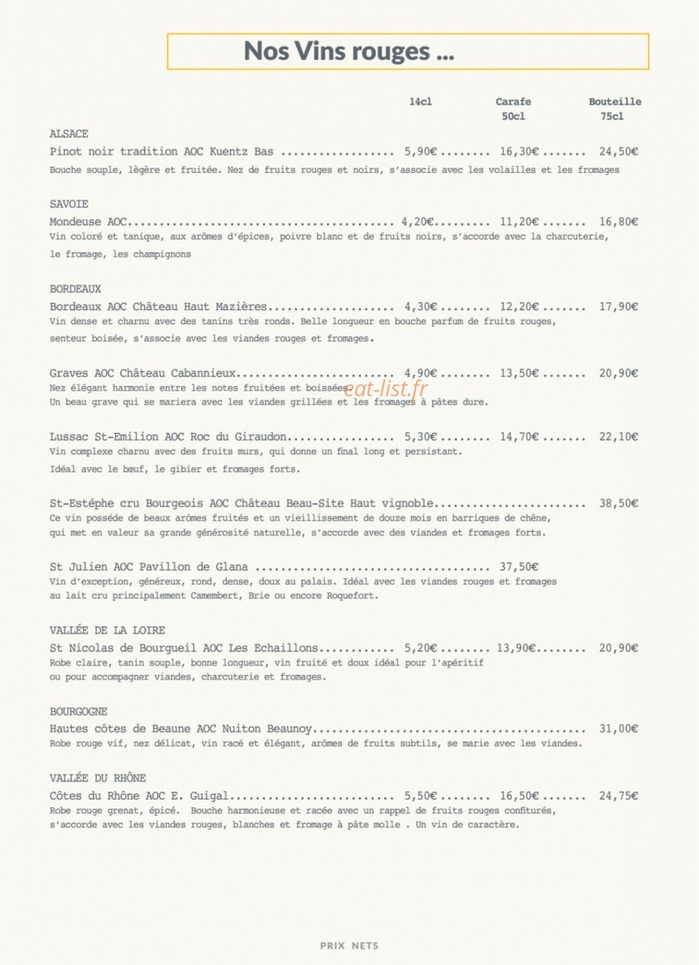 Le Broc — carte page 11