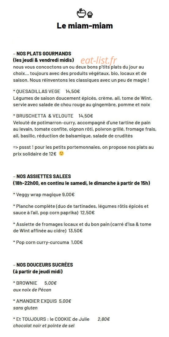 Le Bus Magique — carte page 1