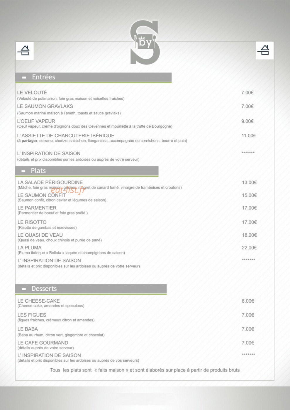Le by S' — carte page 1
