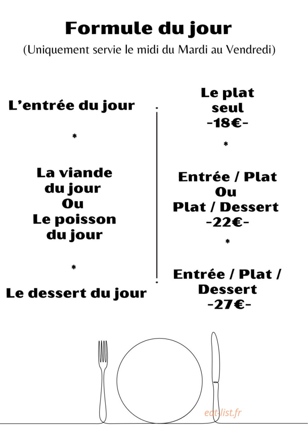 Le Chantecler — carte page 3