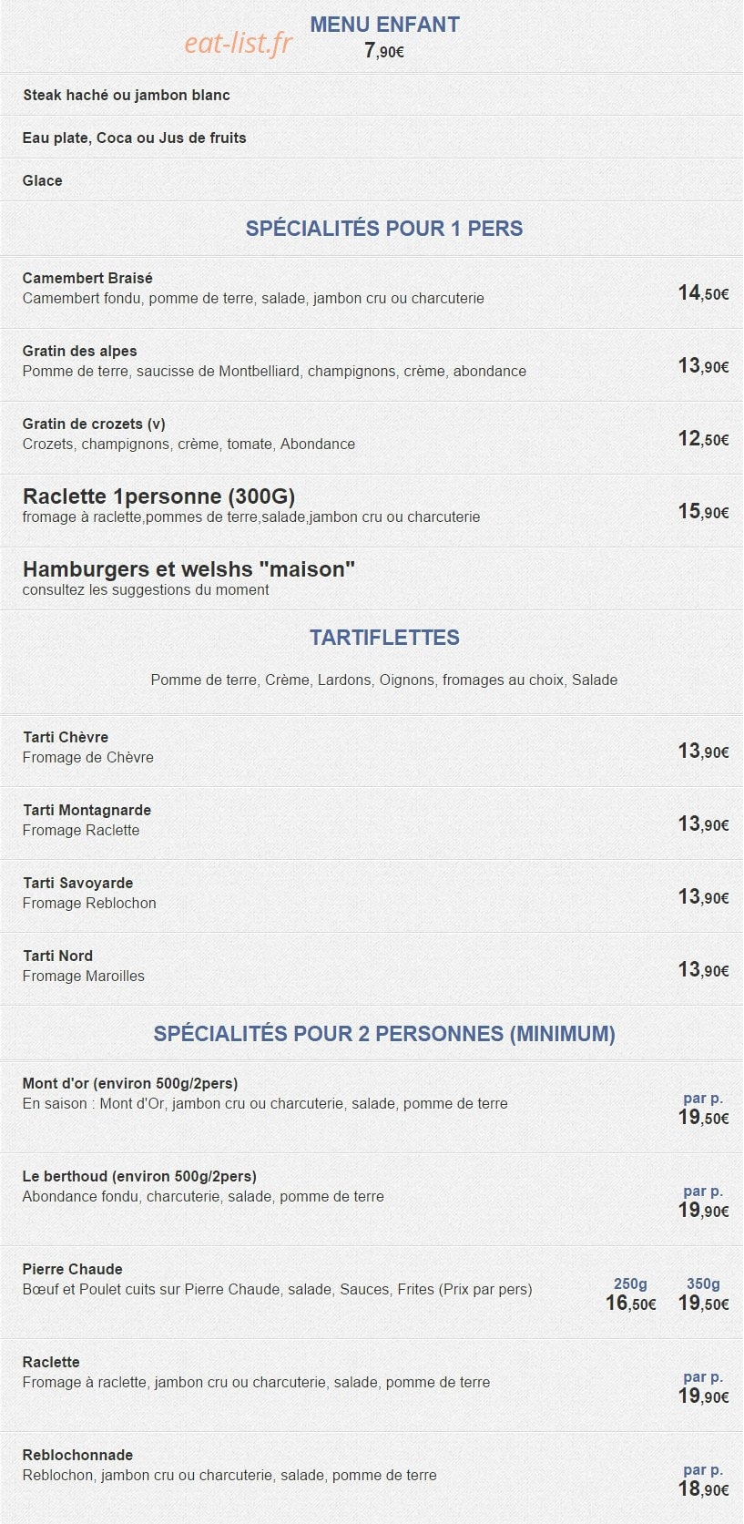 Le Dahu — carte page 4