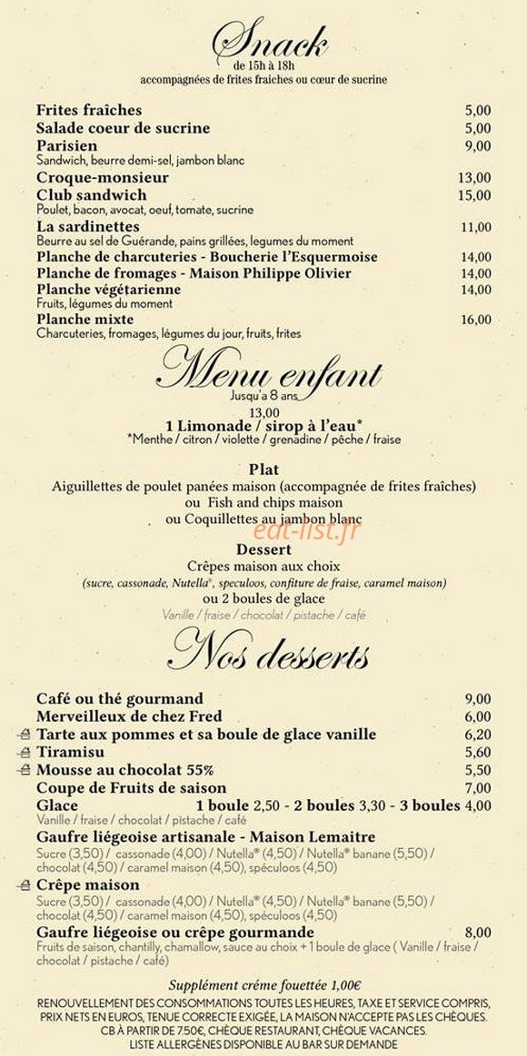 Le Lys — carte page 2