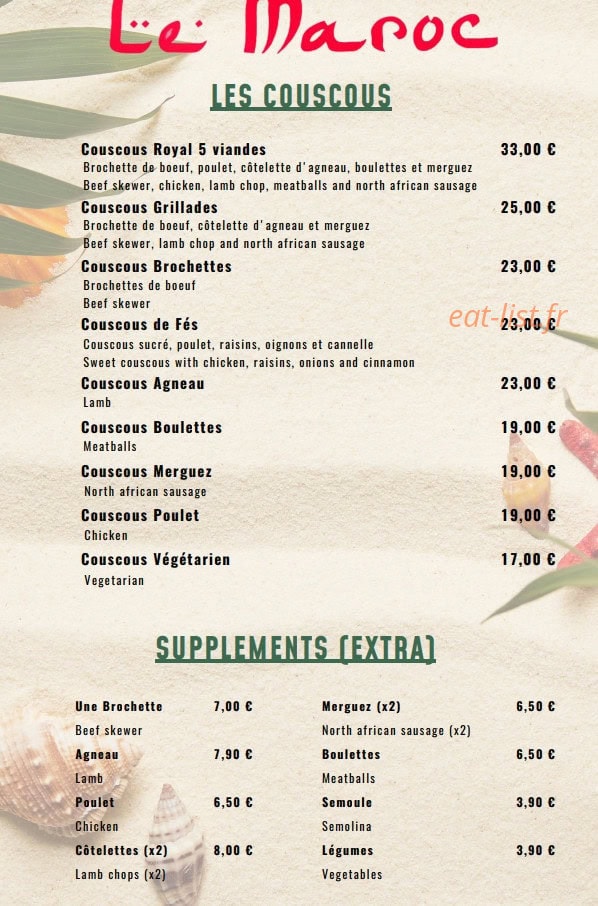 Le Maroc — carte page 4