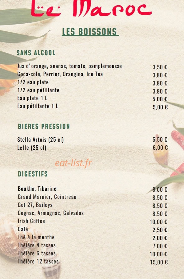 Le Maroc — carte page 7