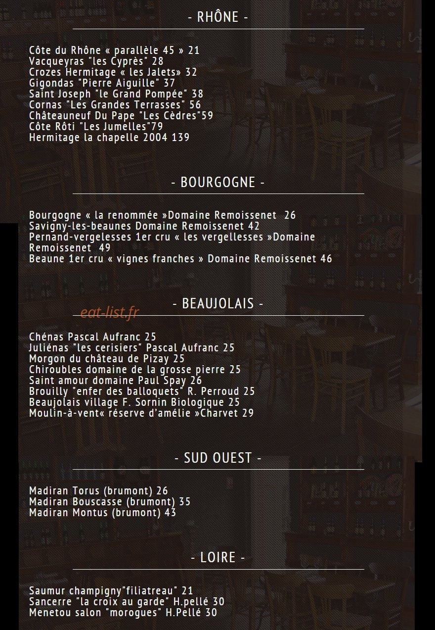 Le petit barbecue — carte page 3