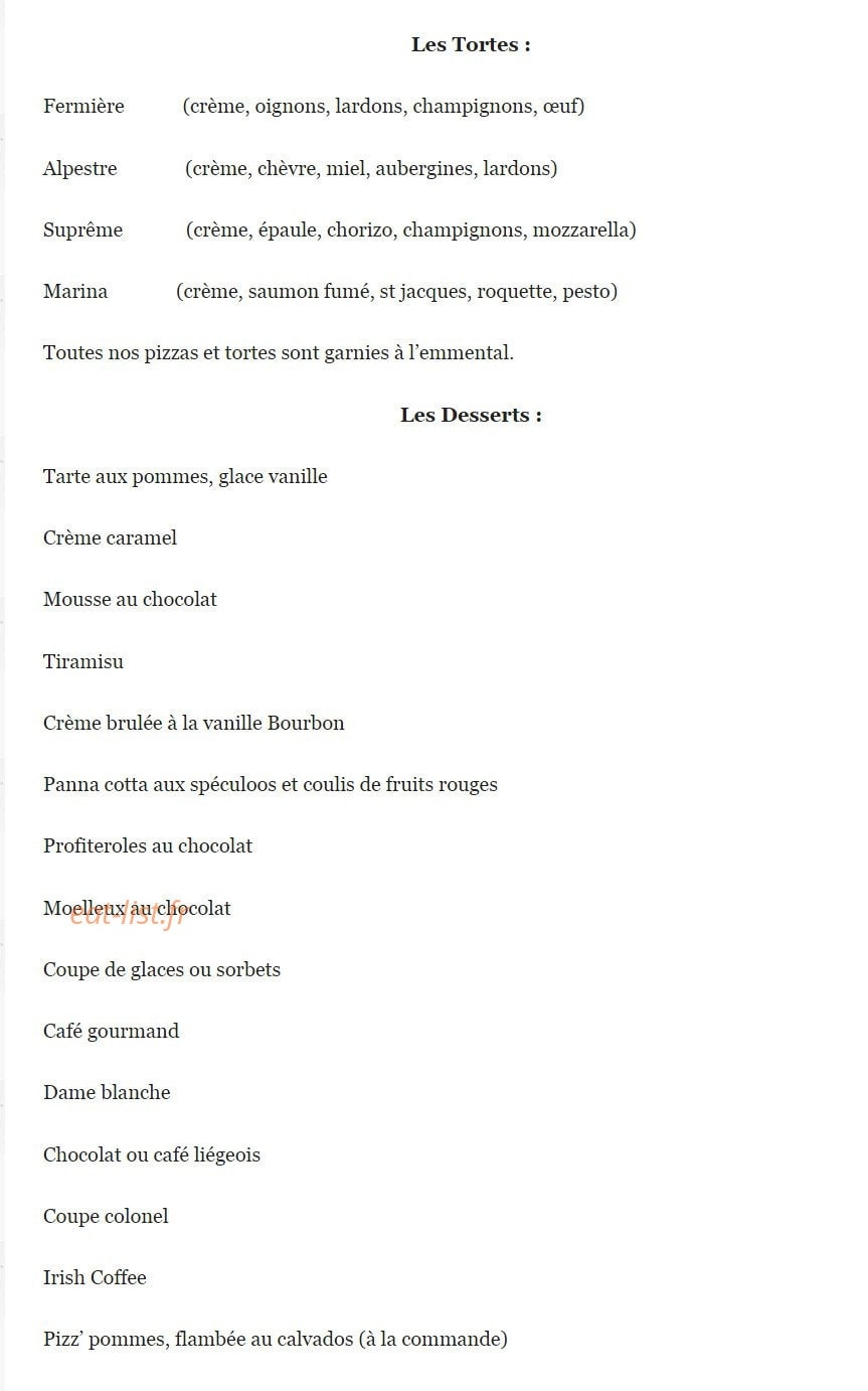 Le Pinocchio — carte page 5