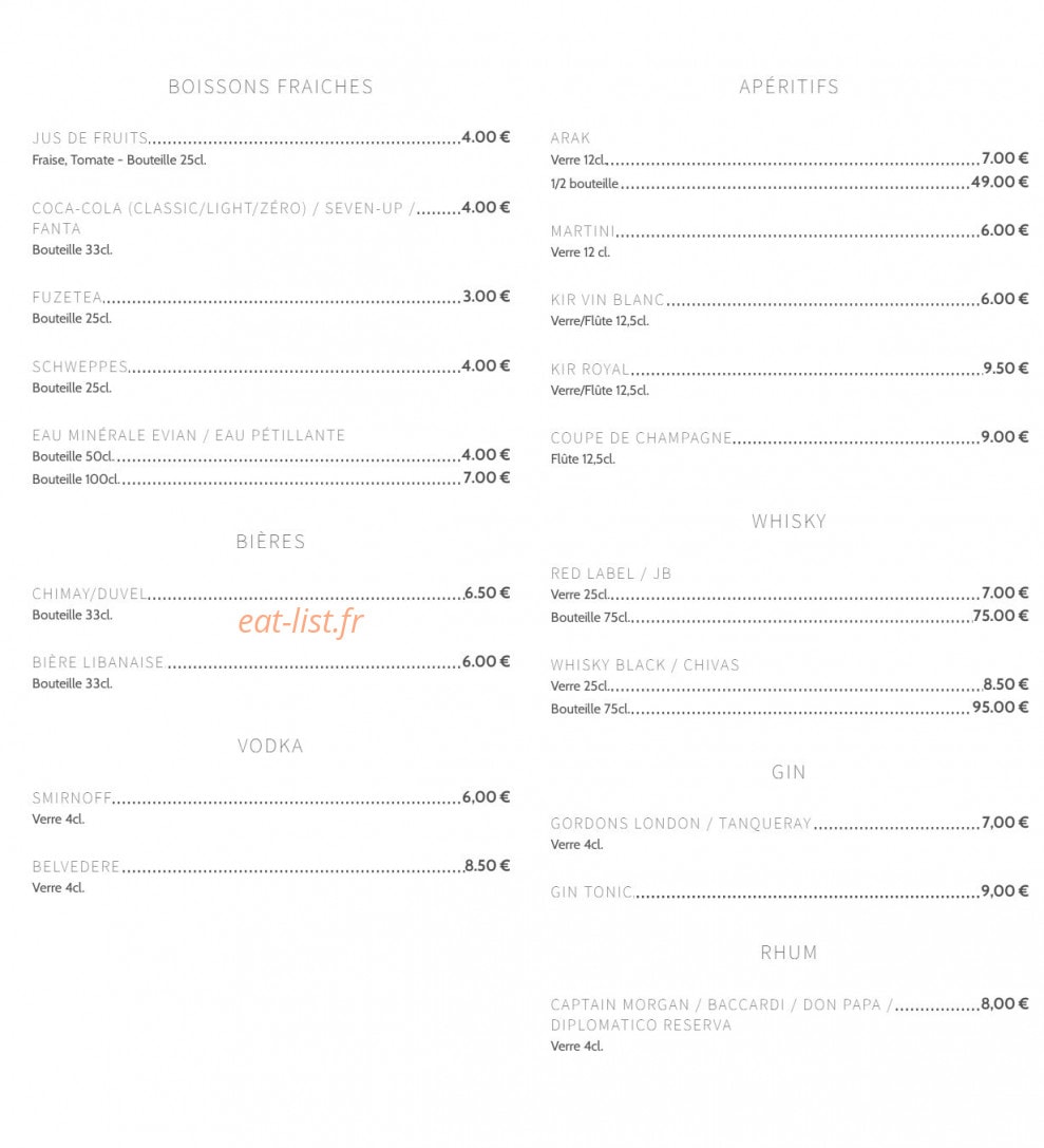 Le Saray — carte page 4