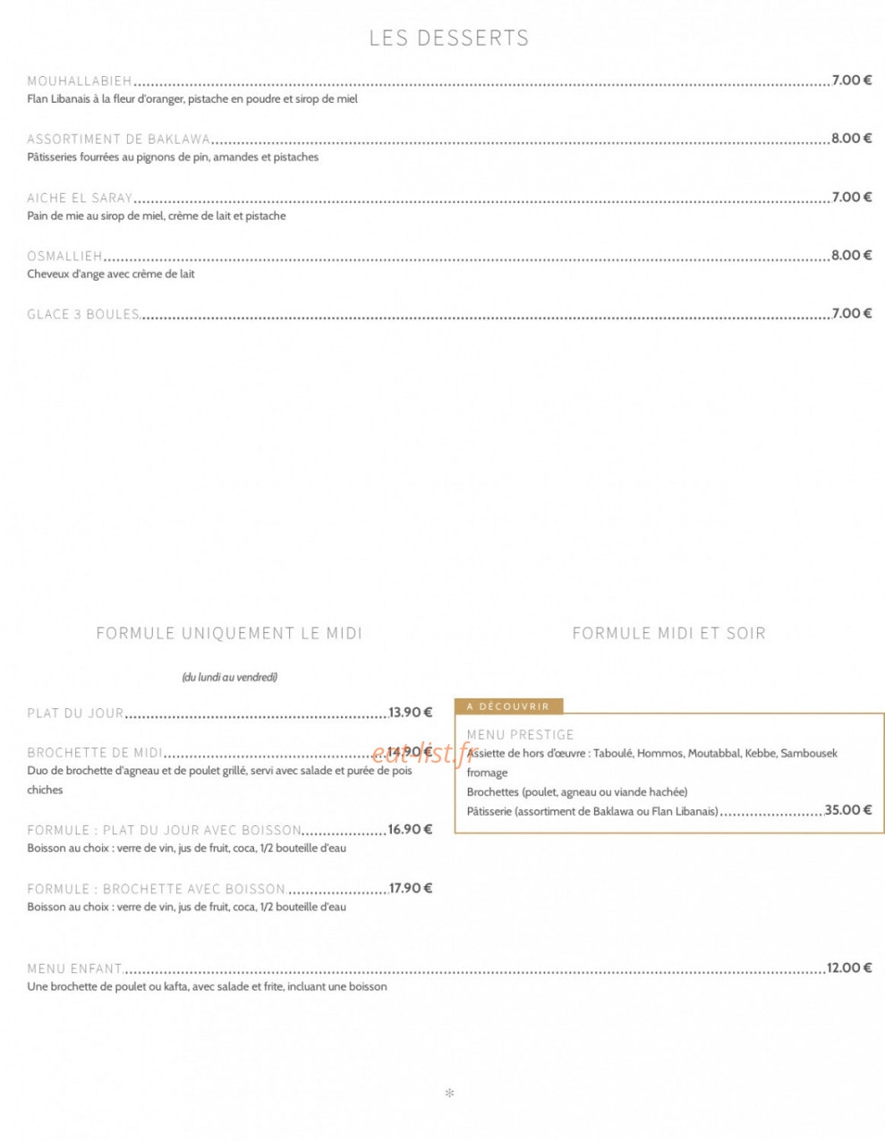 Le Saray — carte page 3
