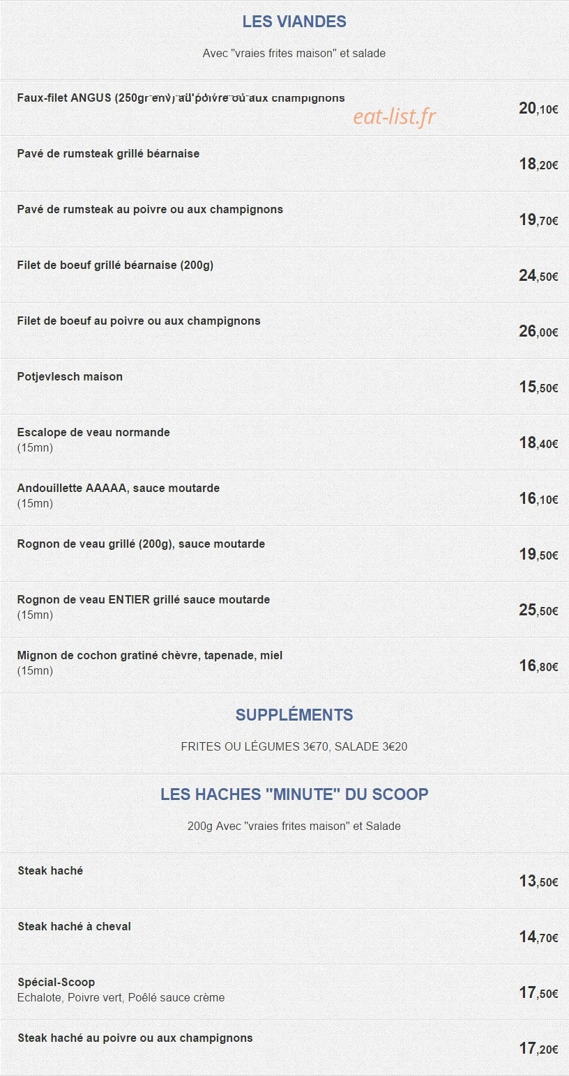 Le Scoop — carte page 3