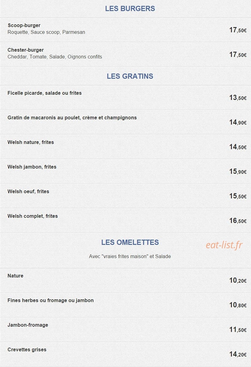 Le Scoop — carte page 4