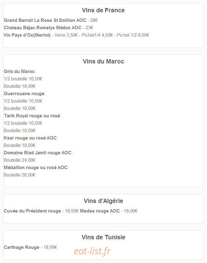 Le Soleil d'Agadir — carte page 7
